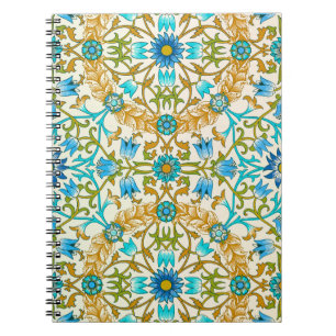 Vine by William Morris, Vintage Textile Art Notebook