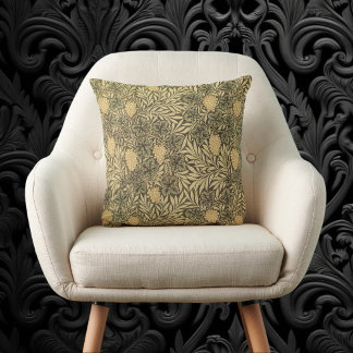 Vine by William Morris, Vintage Textile Patterns Cushion