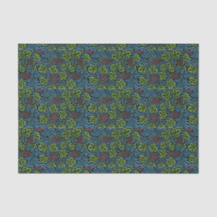 Vine in Blue, vintage Morris pattern Tissue Paper