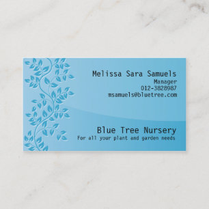 Vine Leave Nature Business Card