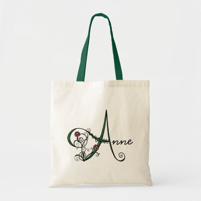 'Vine Letter A' Bag (Front)