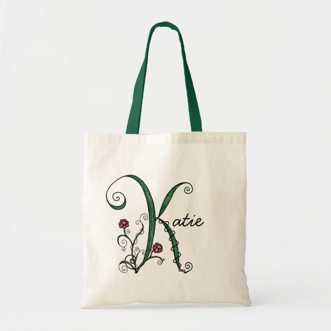 'Vine Letter K' Bag (Front)