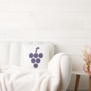 Vine Or Wine For Grape And Grapevine Sommelier Cushion