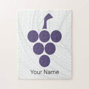 Vine Or Wine For Grape And Grapevine Sommelier Jigsaw Puzzle