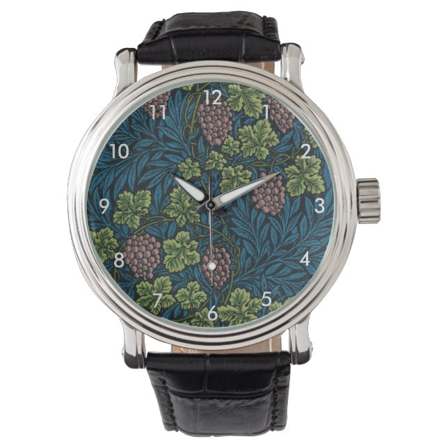 Vine Pattern, William Morris Watch (Front)