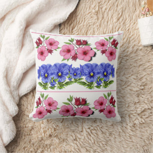 Vineagrelium hibiscus and Loving Perfect Cushion