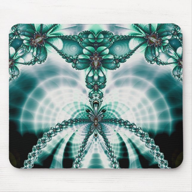 vined butterfly gate mouse mat (Front)