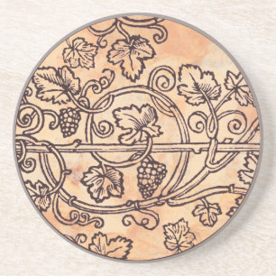 Vines and Grapes Coaster
