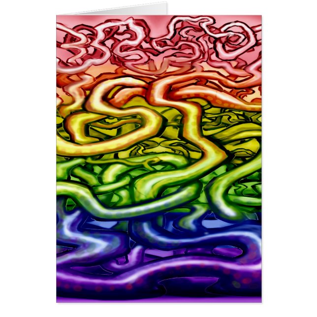 Vines LGBQT Rainbow Card (Front)