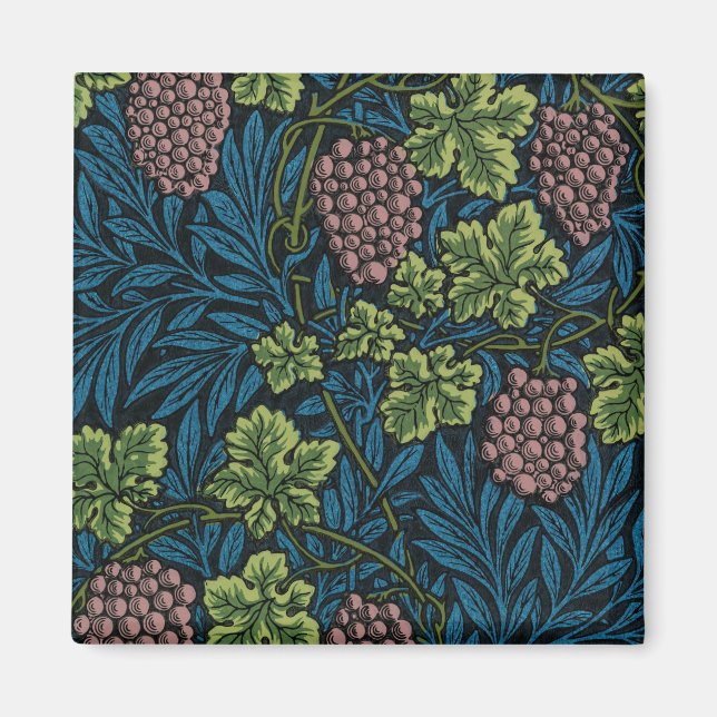 Vines Pattern, William Morris Magnet (Front)