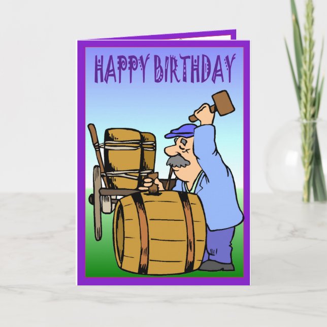 Vineyard birthday card (Front)