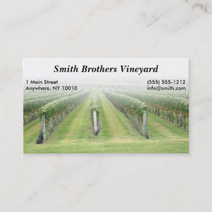 Vineyard Business Card