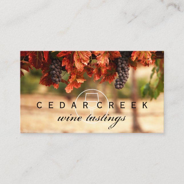 Vineyard Business Card (Front)