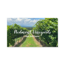 Vineyard business card template