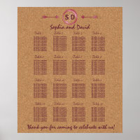 Vineyard Cork Stains Red Wine Seating Chart
