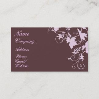 Vineyard Glory Business Card