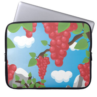 Vineyard Grapes Laptop Sleeve