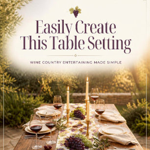 Vineyard Grapes Table Runner – Wine Entertaining