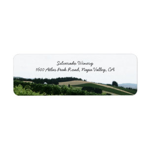 Vineyard Landscape Winery Address Mailing Shipping