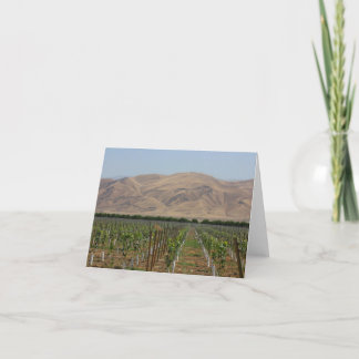 Vineyard Notecard