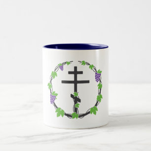 Vineyard of the Lord Coffee Mug with Purple Int
