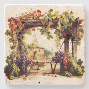 Vineyard Stone Coaster