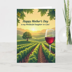 Vineyard Vista Mothers Day Card
