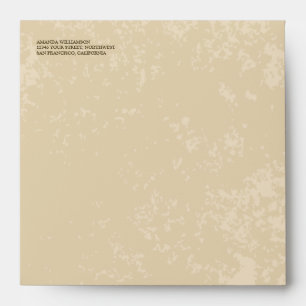 Vineyard Wedding Envelope (Parchment Texture)