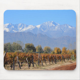 Vineyards In The Fall Of Mendoza, Argentina Mouse Mat