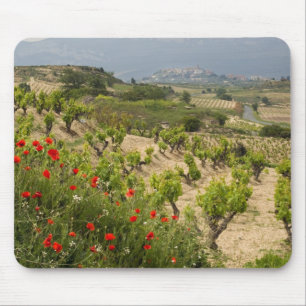 Vineyards near Laguardia, capital of La Rioja Mouse Mat