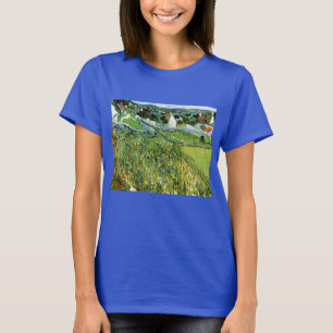 Vineyards with View of Auvers by Vincent van Gogh T-Shirt
