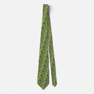 Vineyards with View of Auvers by Vincent van Gogh Tie