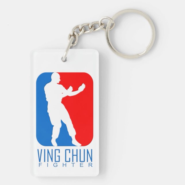 Ving Chun Fighter - Ip Man Linage Key Ring (Back)