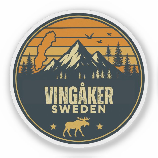 Vingåker, Sweden Sverige (Front)