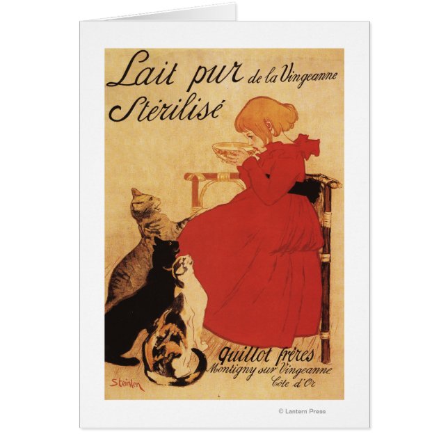 Vingeanne Milk Girl with Cats (Front)