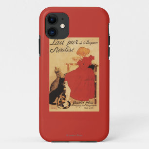 Vingeanne Milk Girl with Cats iPhone 11 Case