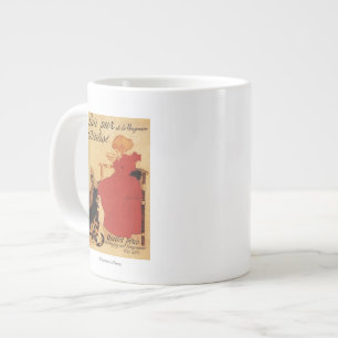 Vingeanne Milk Girl with Cats Large Coffee Mug