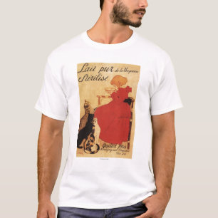 Vingeanne Milk Girl with Cats T-Shirt