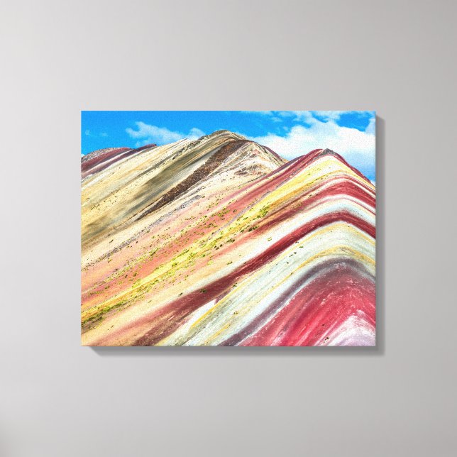 Vinicunca Peru Canvas Print (Front)