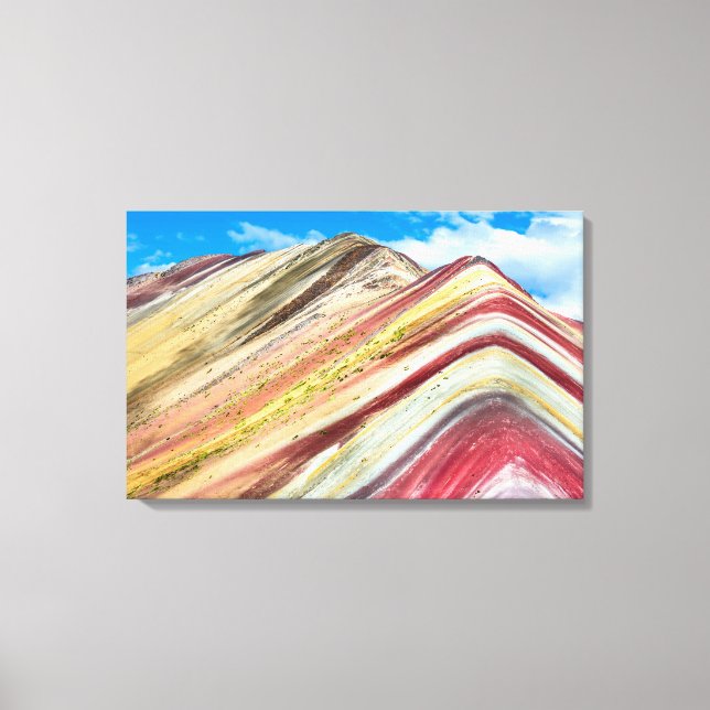 Vinicunca Peru Canvas Print (Front)