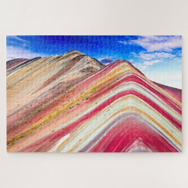 Vinicunca Rainbow Mountain, Peru Jigsaw Puzzle (Horizontal)