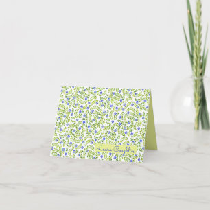 Vining Lithodora Personalised Note Cards