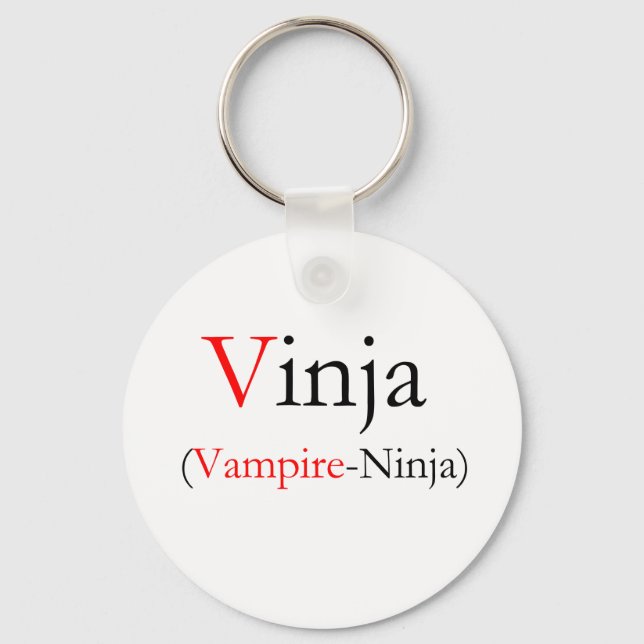 Vinja - Vampire Ninja Key Ring (Front)