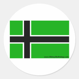 vinland classic round sticker