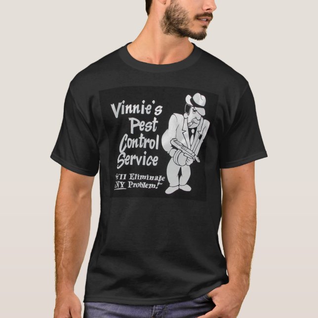 Vinnie's Pest Control T-Shirt (Front)