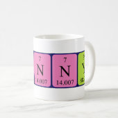 Vinny periodic table name mug (Front Right)