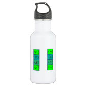 Vinny periodic table name water bottle (Back)