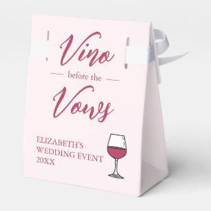 Vino Before The Vows Bridal Shower/Bachelorette Favour Box
