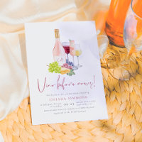 Vino Before Vows Pink Wine Tasting Bridal Shower
