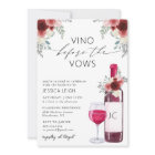 Vino Before Vows Wine Bridal Shower Invitation